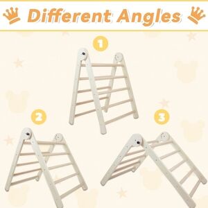 Wooden Climbing Triangle for Kids